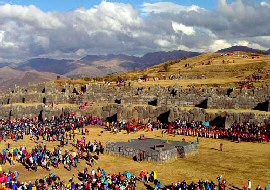 Fête de l'Inti Raymi, non loin de Cuzco